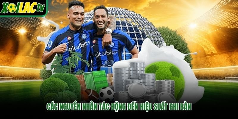 Các nguyên nhân tác động đến hiệu suất ghi bàn