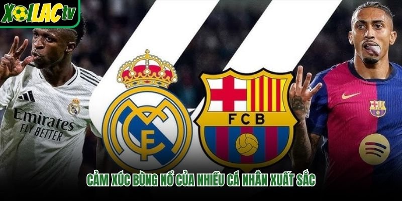 Cảm xúc bùng nổ của nhiều cá nhân xuất sắc