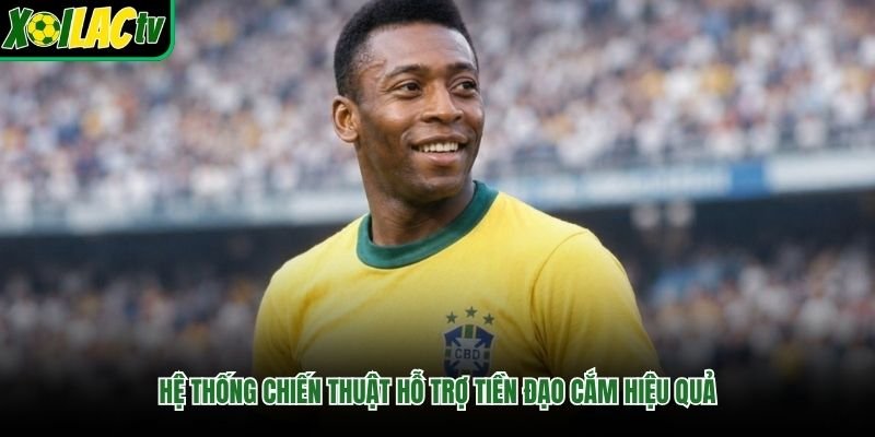 Hệ thống chiến thuật hỗ trợ tiền đạo cắm hiệu quả