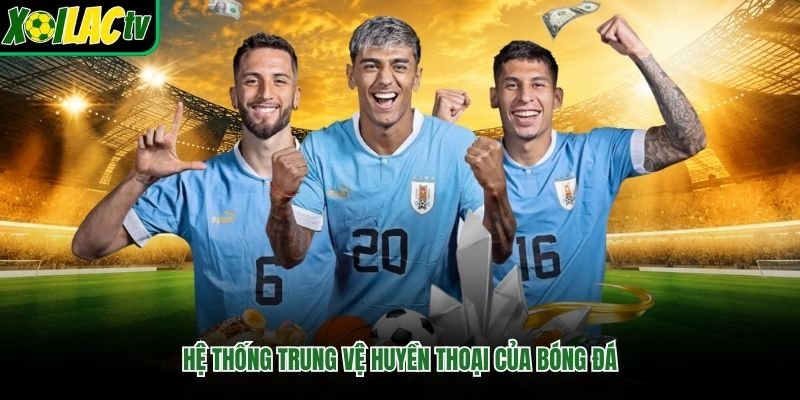 Hệ thống trung vệ huyền thoại của bóng đá