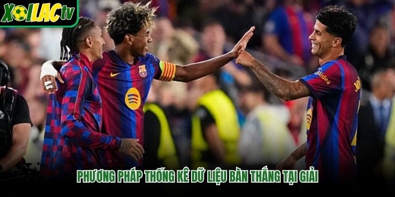 Phương pháp thống kê dữ liệu bàn thắng tại giải