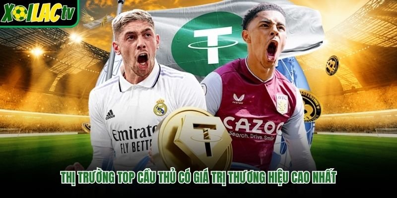 Thị trường top cầu thủ có giá trị thương hiệu cao nhất