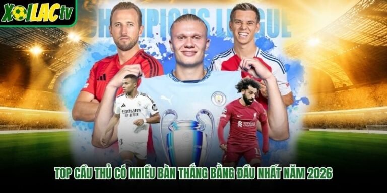 Top Cầu Thủ Có Nhiều Bàn Thắng Bằng Đầu Nhất Năm 2026